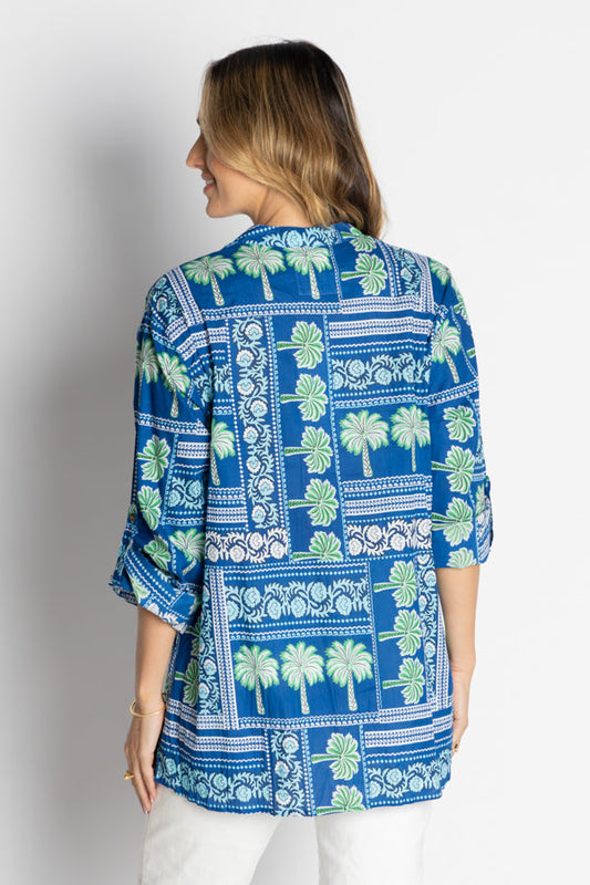 LulaLife Catira Top (Ocean)