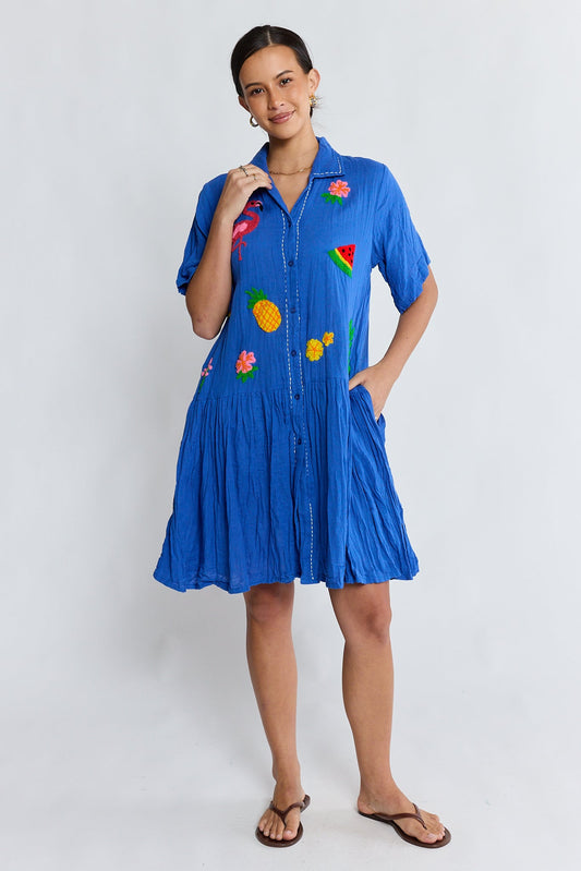 LulaLife Florida Dress (Azure)