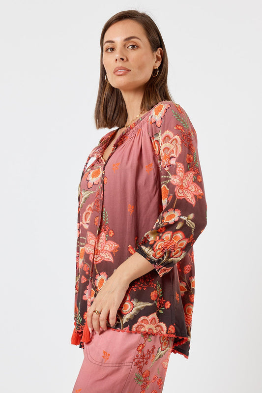 LulaLife Lovis Top (Flame)