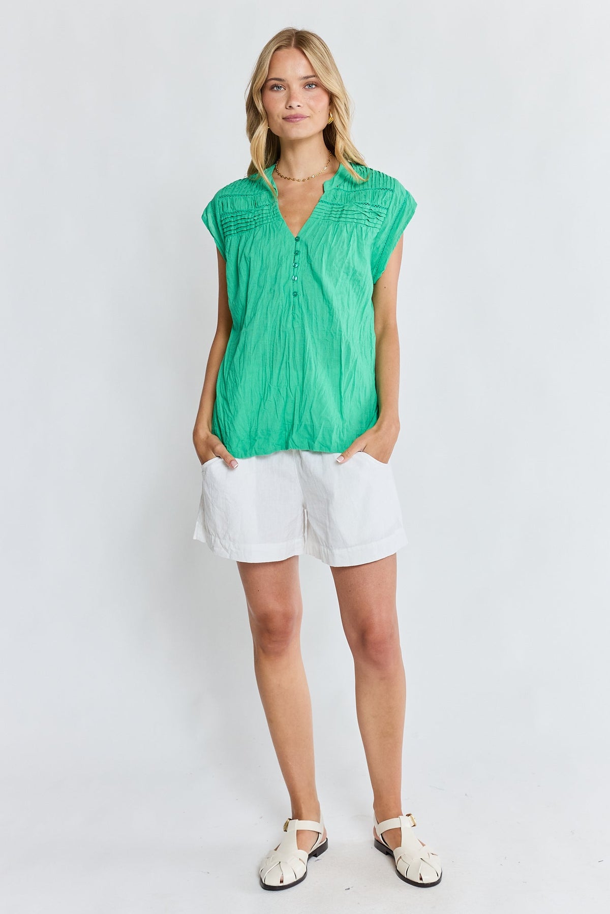 LulaLife Marilyn Top (Sea)