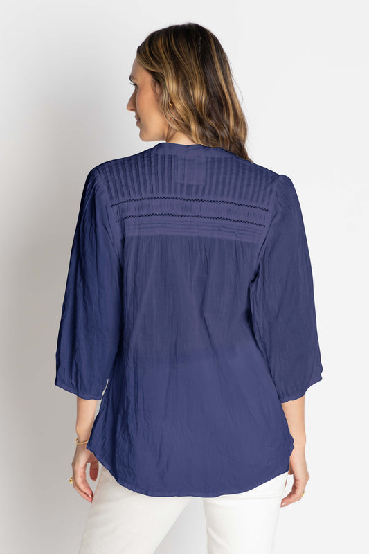 LulaLife Shayna Shirt (Navy)