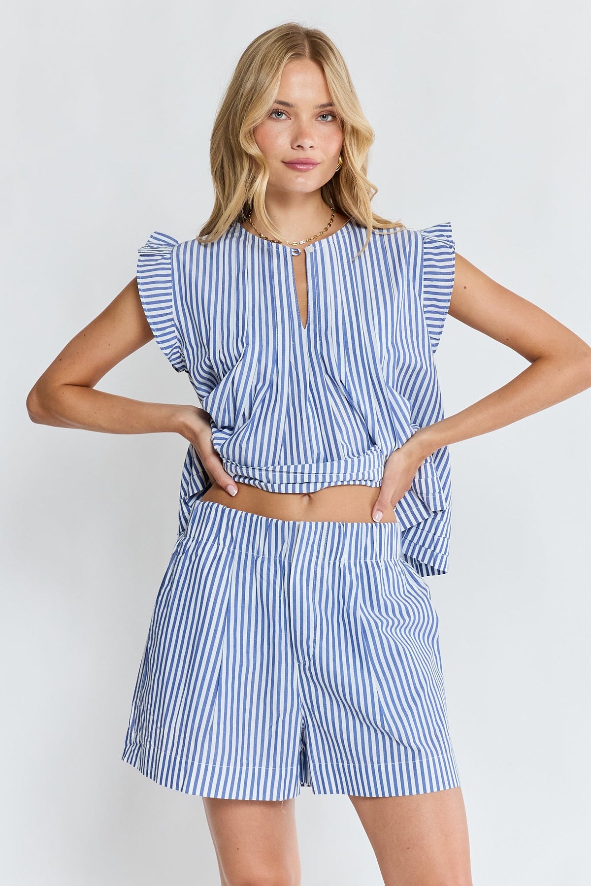 LulaLife Sylvie Short (Stripe)