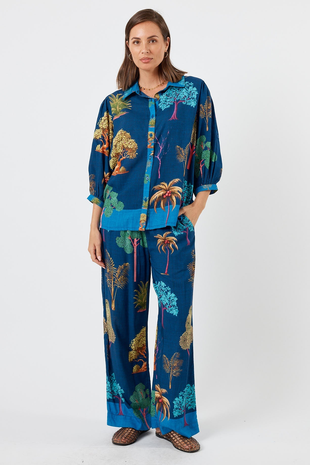 LulaLife Wanda Pant (Navy)