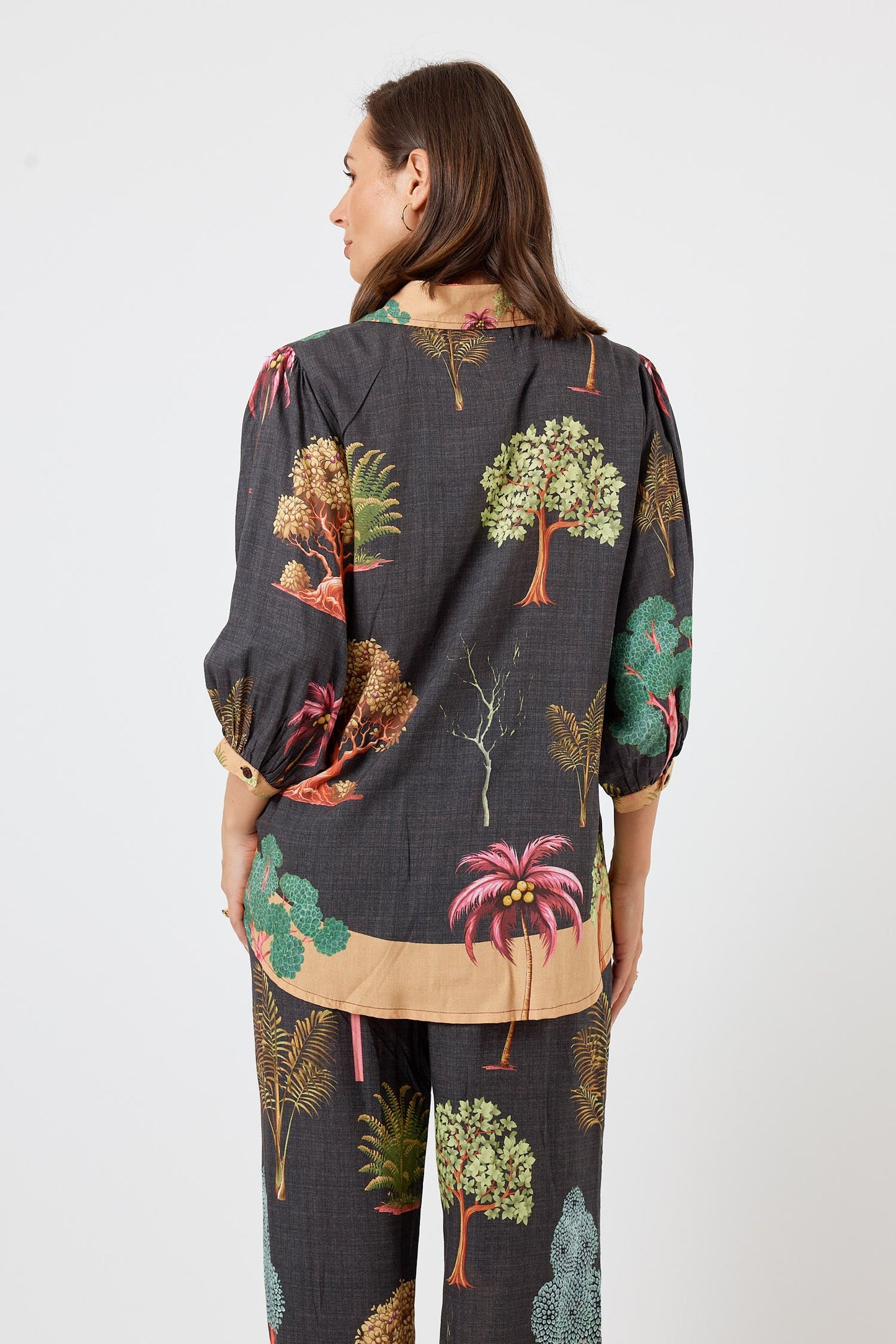 LulaLife Wanda Shirt (Espresso)