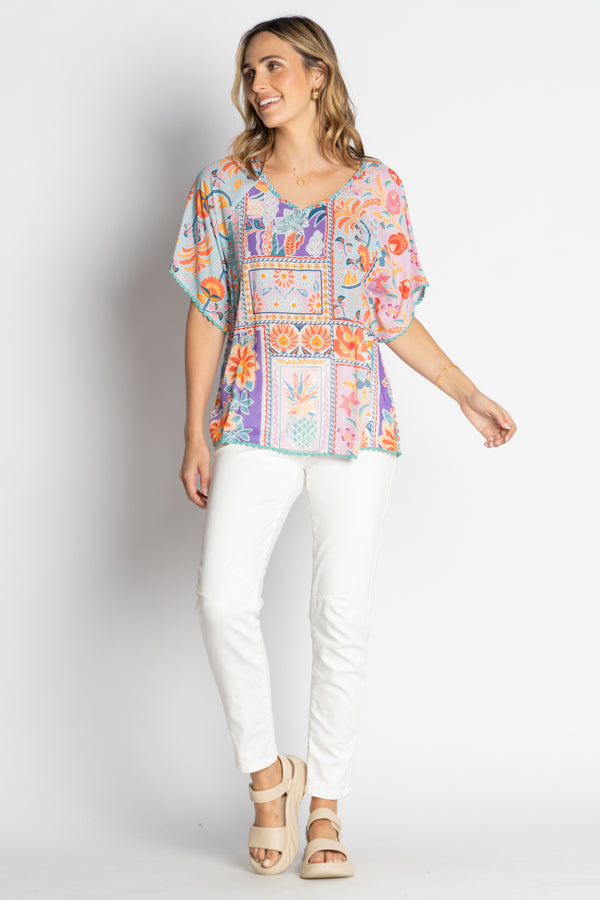 LulaLife Zorana Top (Multi)