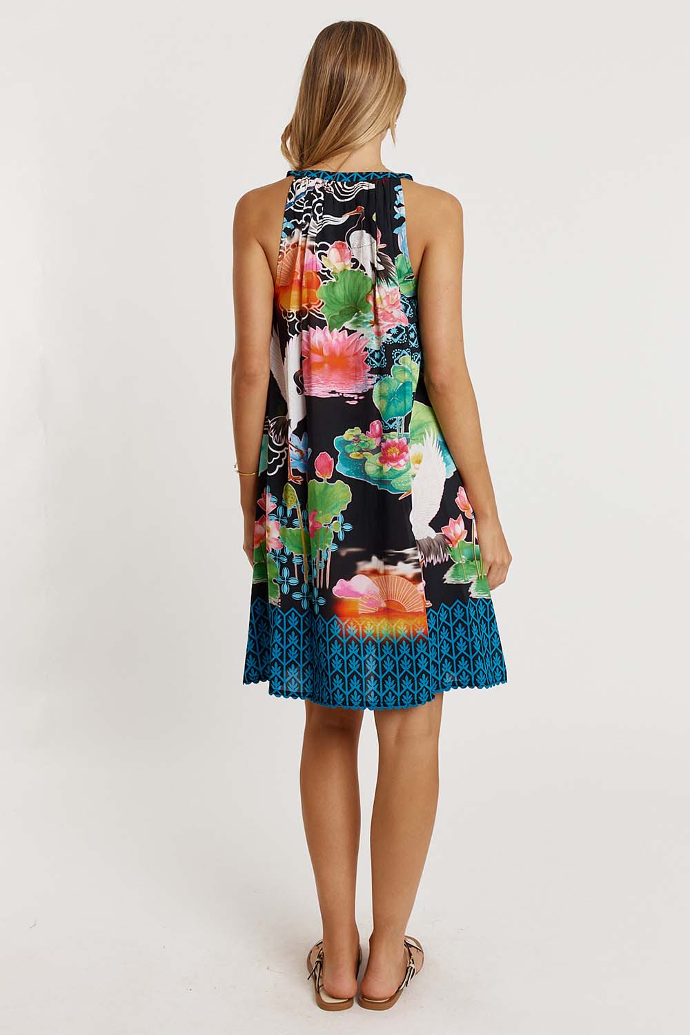 LulaLife Akiko Sundress (Ocean)