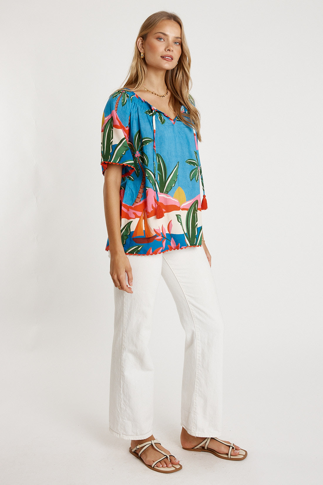 LulaLife Pacifica Top (Print)