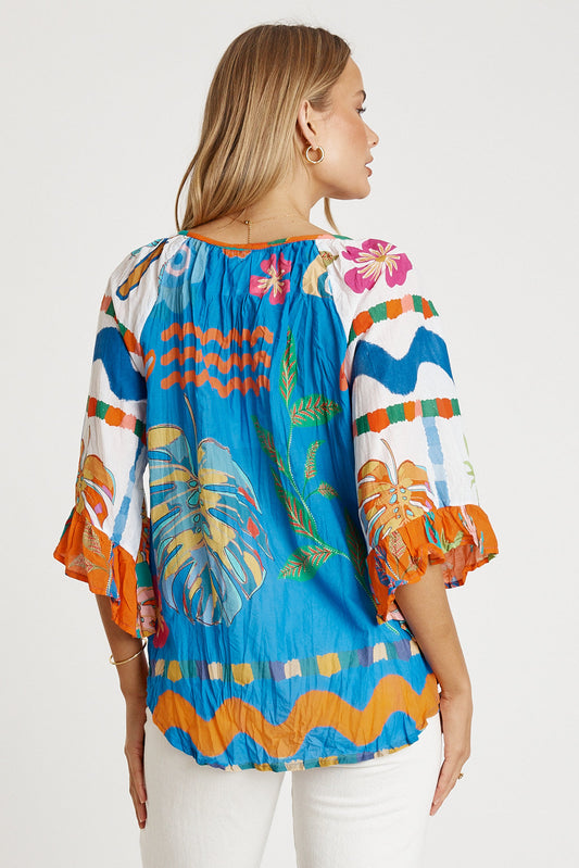 LulaLife Tasmin Top (Multi)