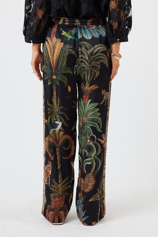 LulaSoul Cheetah Pant (Black)