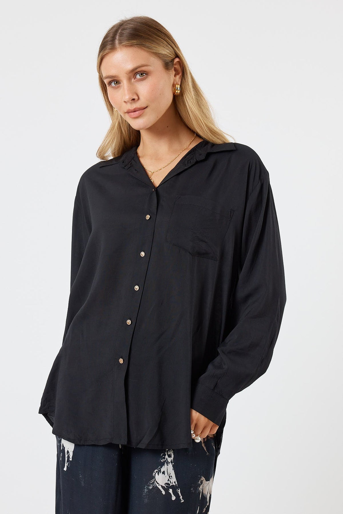 LulaSoul Delta Shirt (Black)