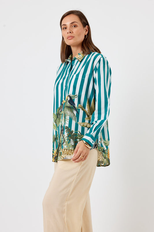 LulaSoul Forestville Shirt (Forest)