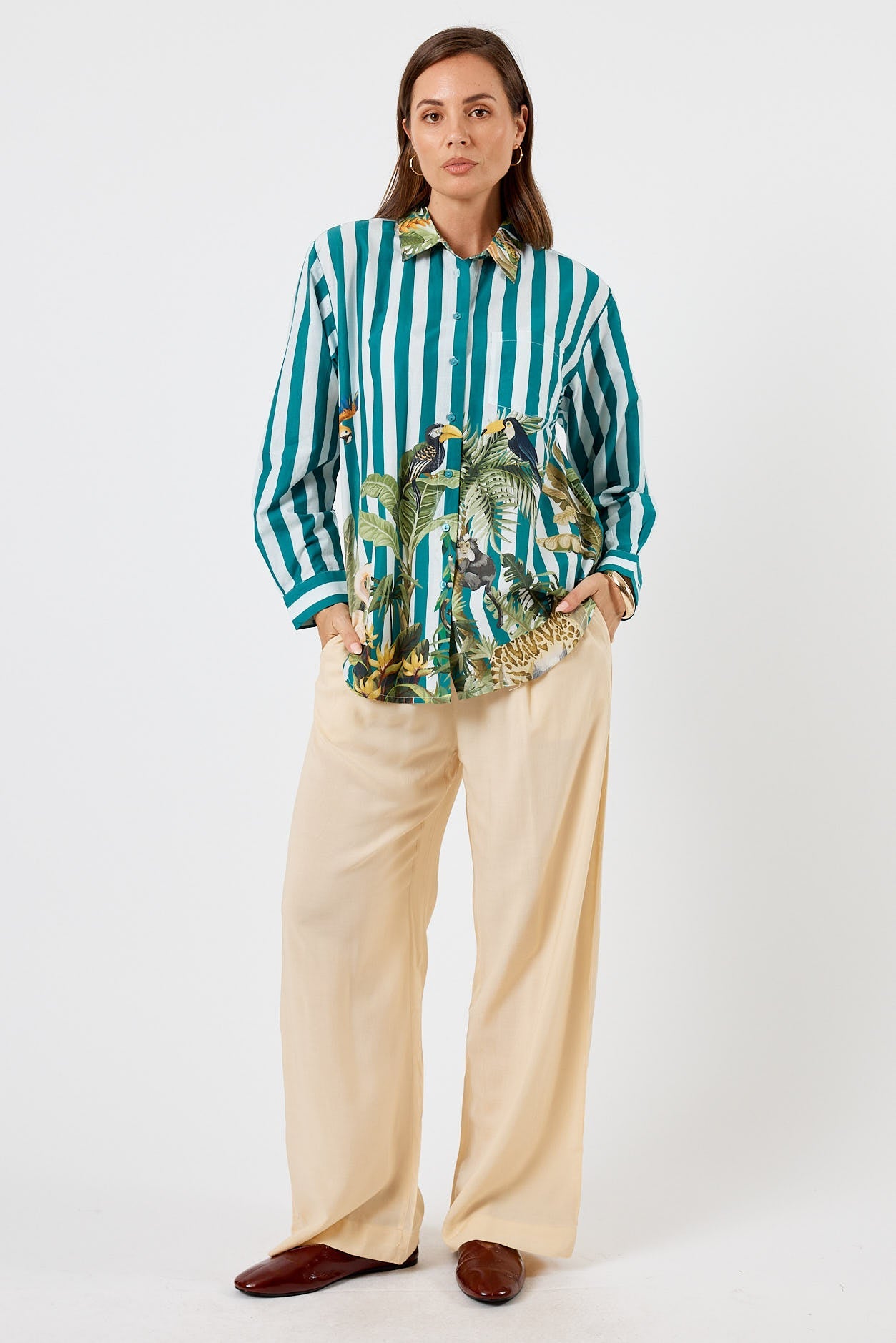 LulaSoul Forestville Shirt (Forest)