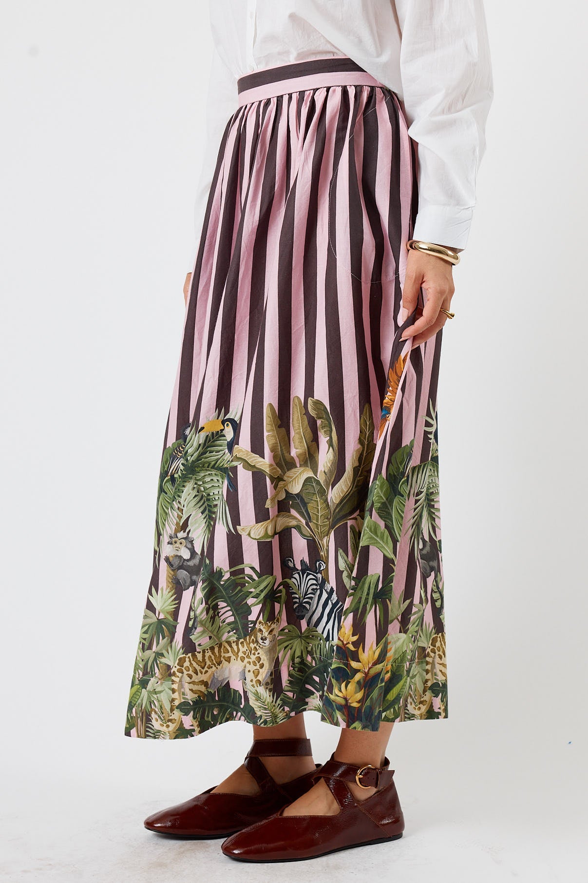 LulaSoul Forestville Skirt (Espresso)