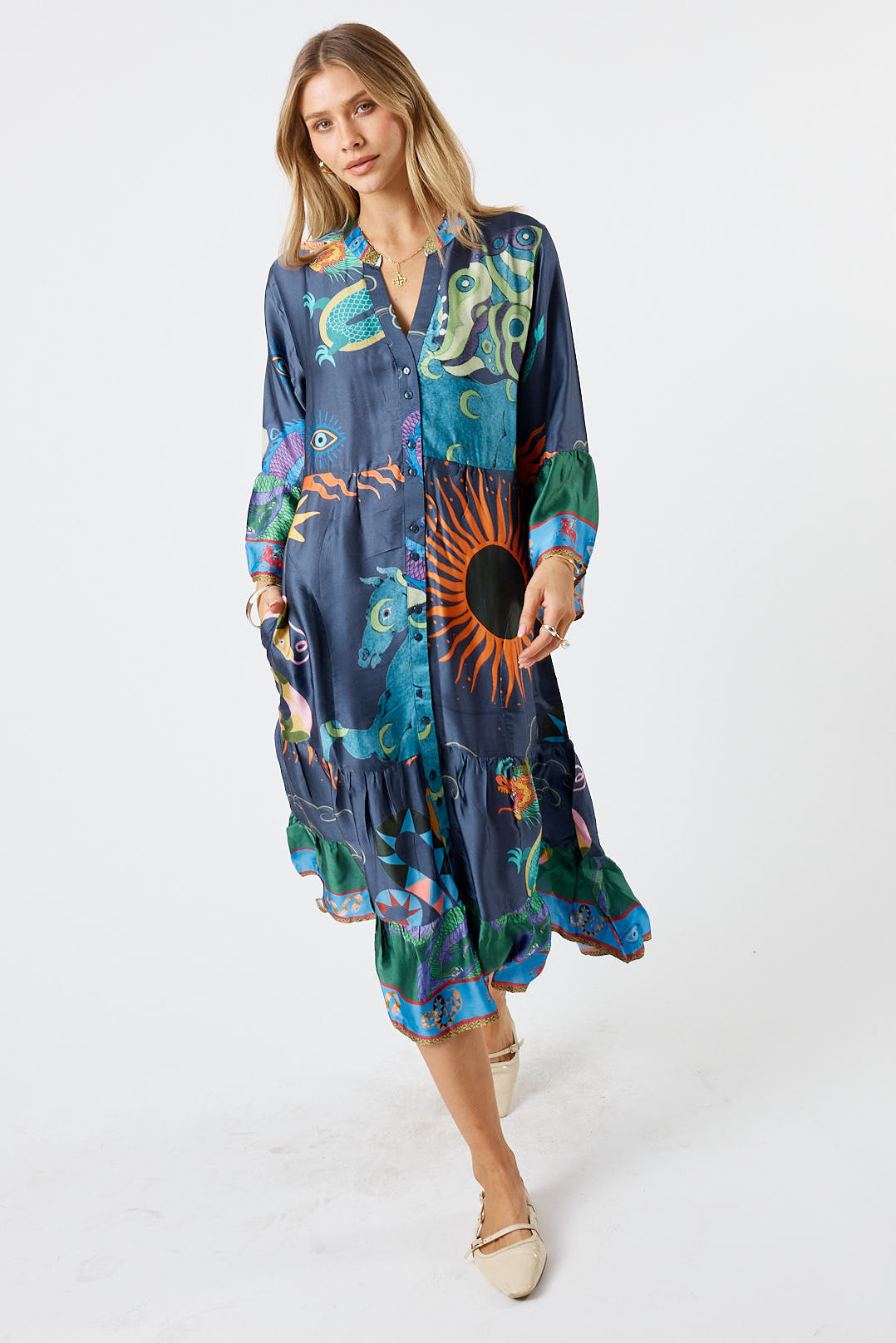 LulaSoul Kamloops Midi (Navy)