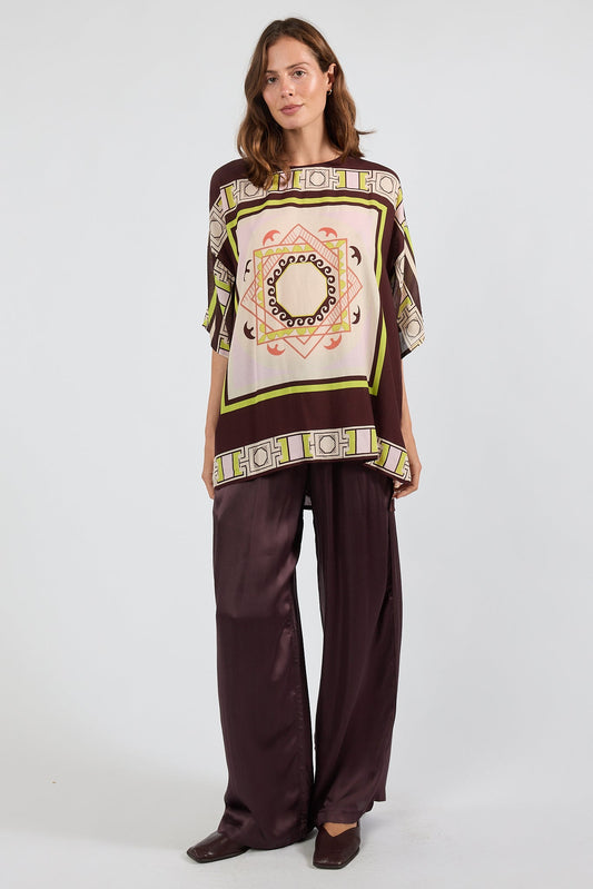 PRE SALE | LulaSoul Mayakoba Wide T (Espresso)