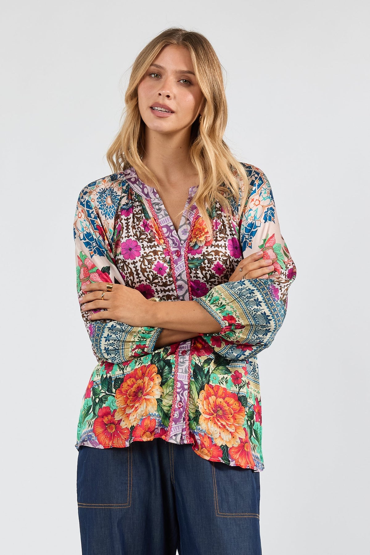 LulaSoul Miraval Top (Lilac)