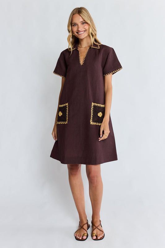 LulaSoul Reine Dress (Espresso)