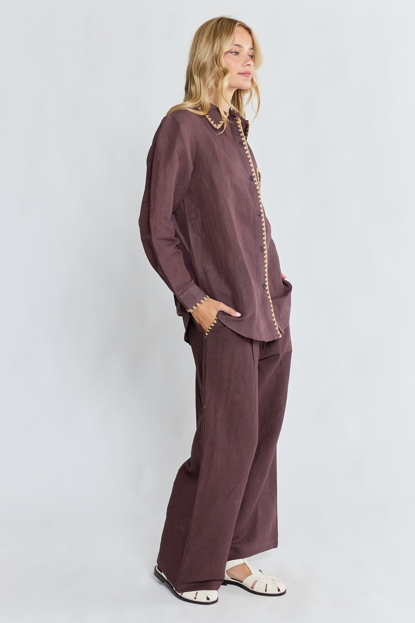 PRE SALE | LulaSoul Reine Shirt (Espresso)