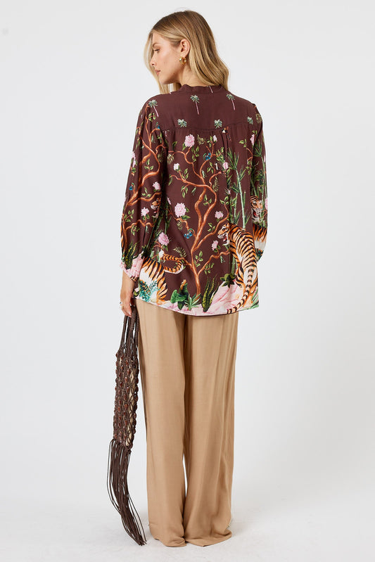 LulaSoul Samatra Top (Espresso)