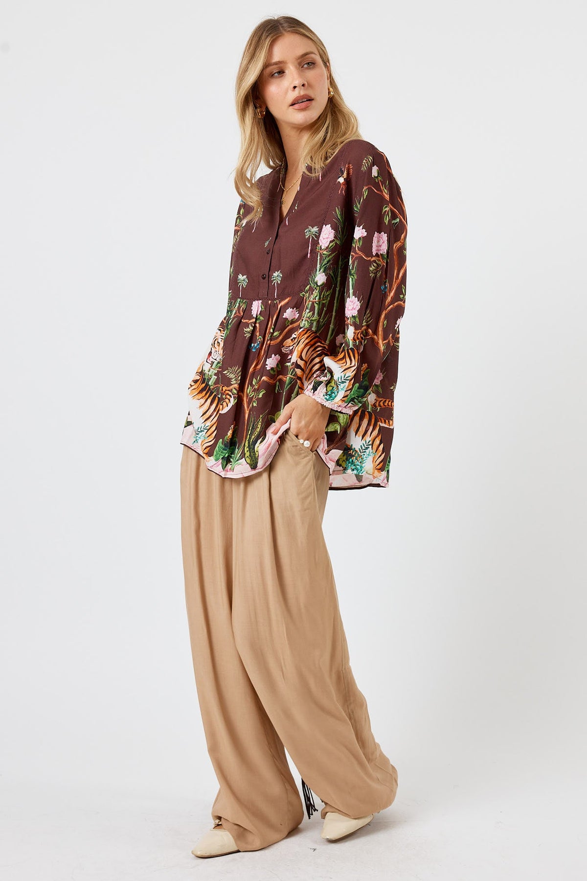 LulaSoul Samatra Top (Espresso)