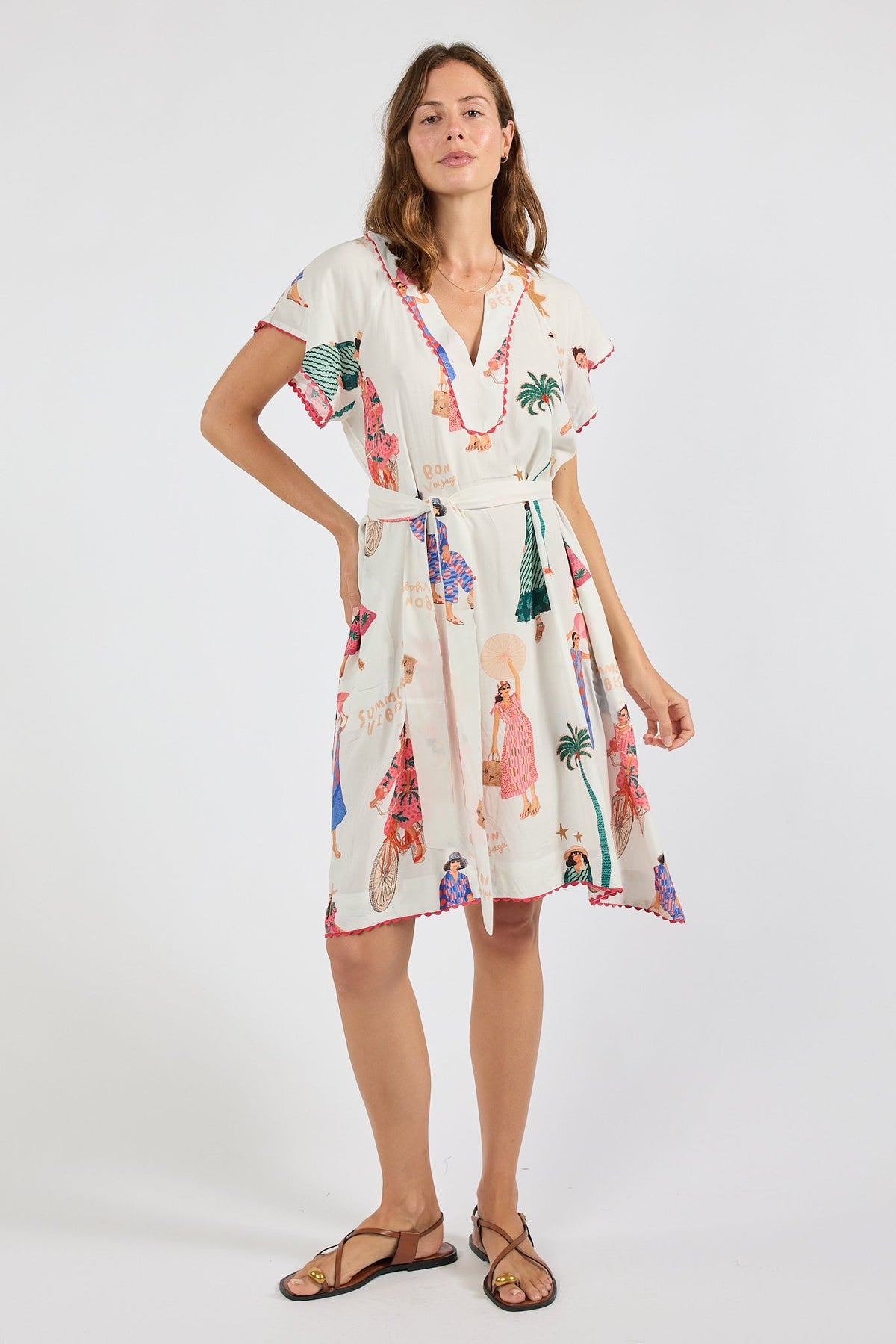 PRE SALE | LulaSoul Summer Vibes Dress (White)