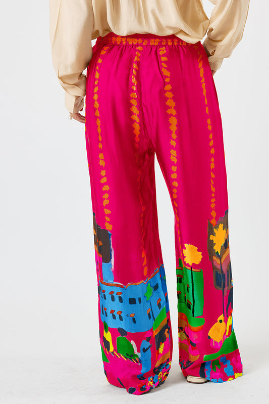 LulaSoul Surrey Pant (Raspberry)