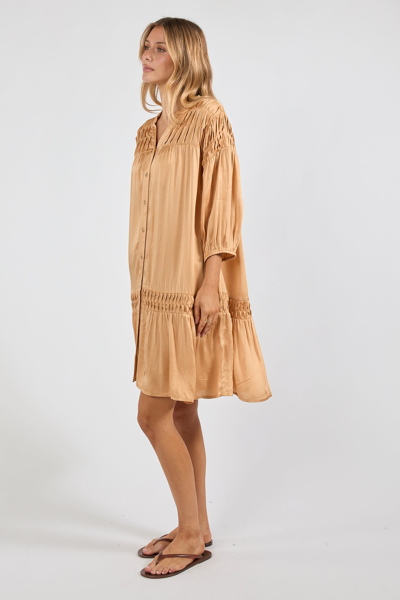 LulaSoul Venita Dress (Latte)