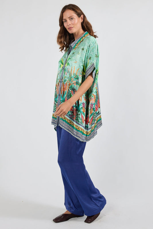 PRE SALE | LulaSoul Zilara Kaftan Top Mist (Tan)
