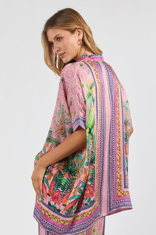 PRE SALE | LulaSoul Zilara Kaftan Top Orchid (Tan)
