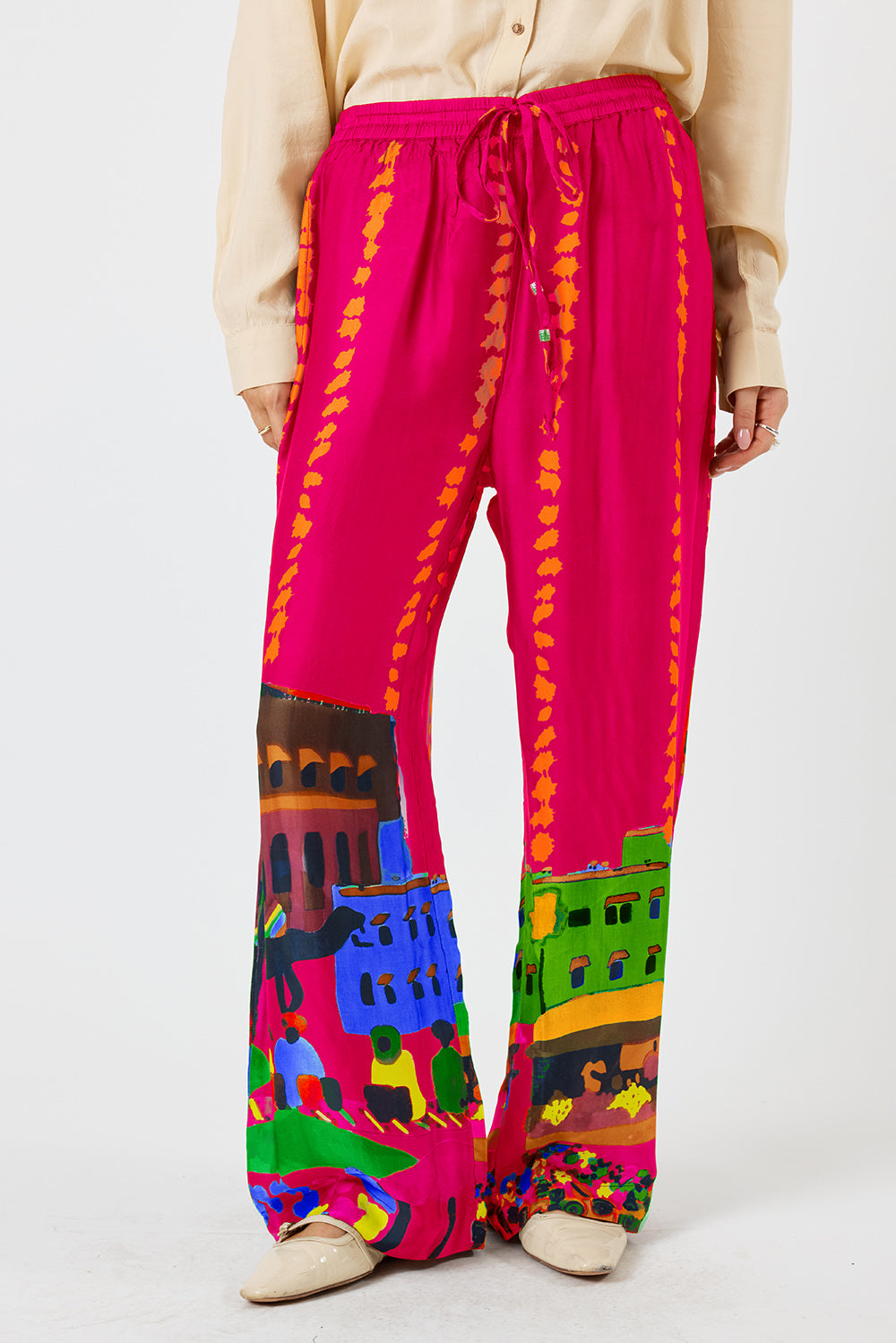 LulaSoul Surrey Pant (Raspberry)