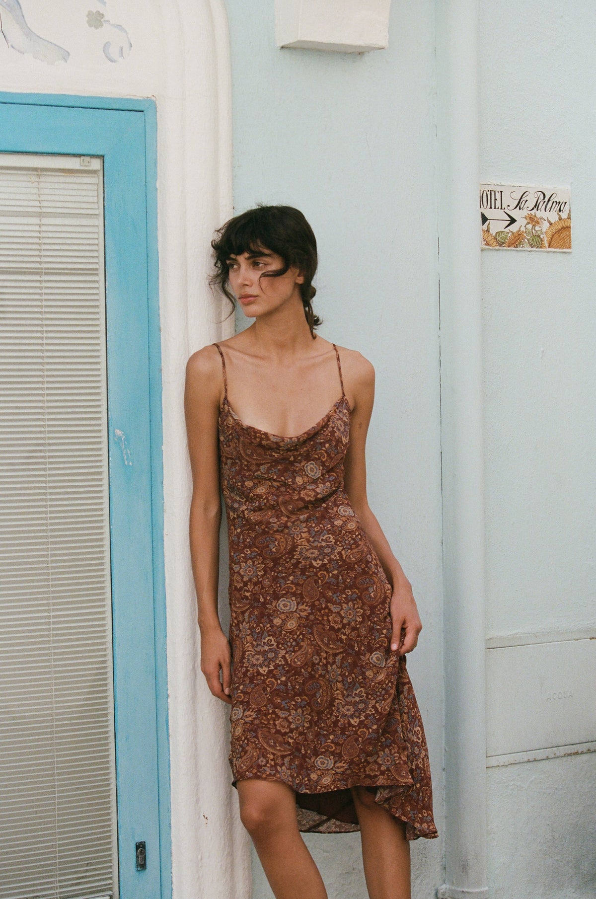With Jéan Mallory Dress (Terra Paisley)