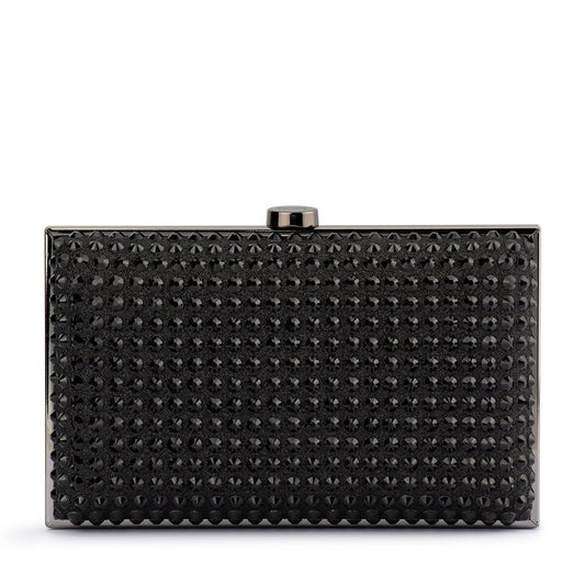 Olga Berg MANUELA Hotfix Clutch (Black)