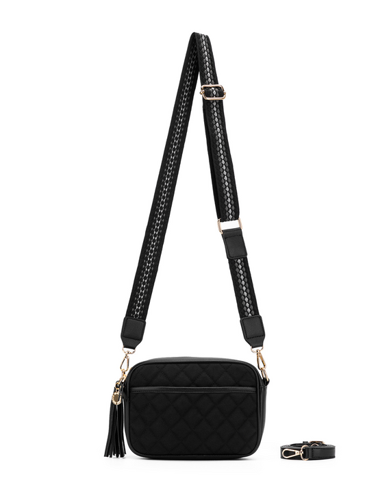 Black Caviar Designs Maxine Crossbody Bag (Black)