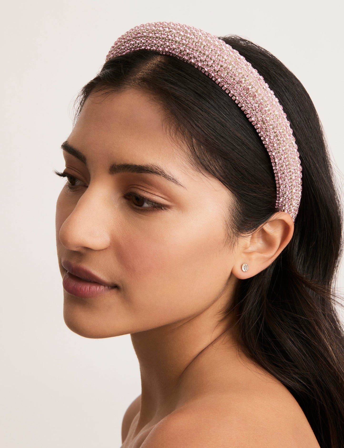 GROUP48 BEJEWELLED PADDED HEADBAND (Print)
