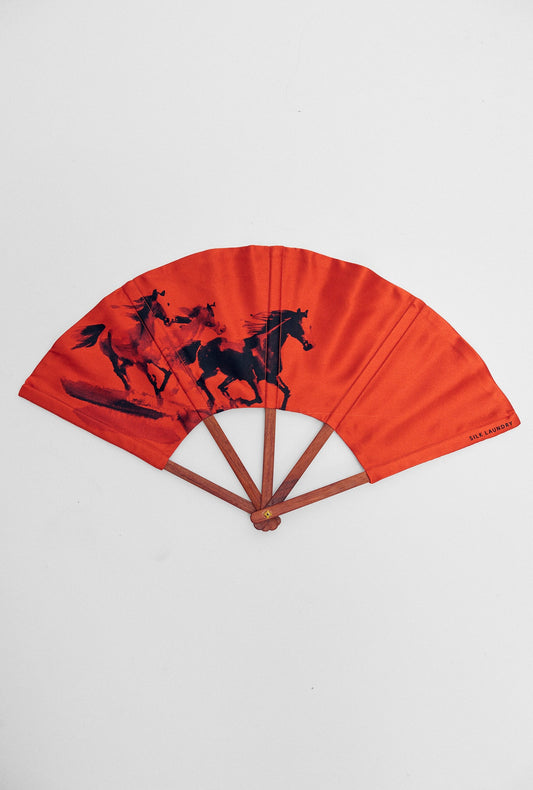 Silk Laundry Fan (Year Of The Horse)