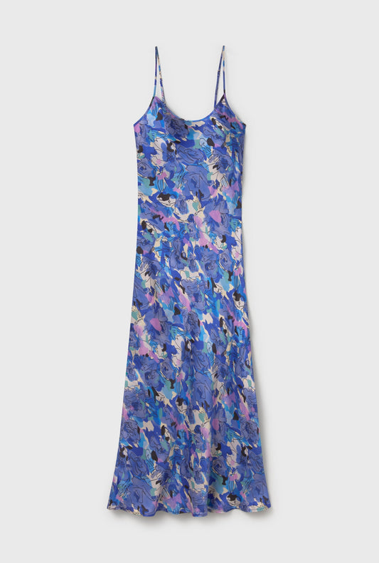 Silk Laundry 1996 Dress (Cornflower Floral)