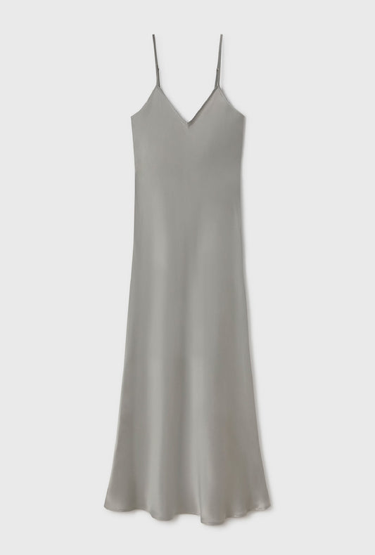 Silk Laundry 90S Slip Dress (Moon)
