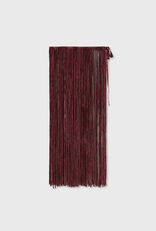 Silk Laundry Fringe Wrap (Canyon)