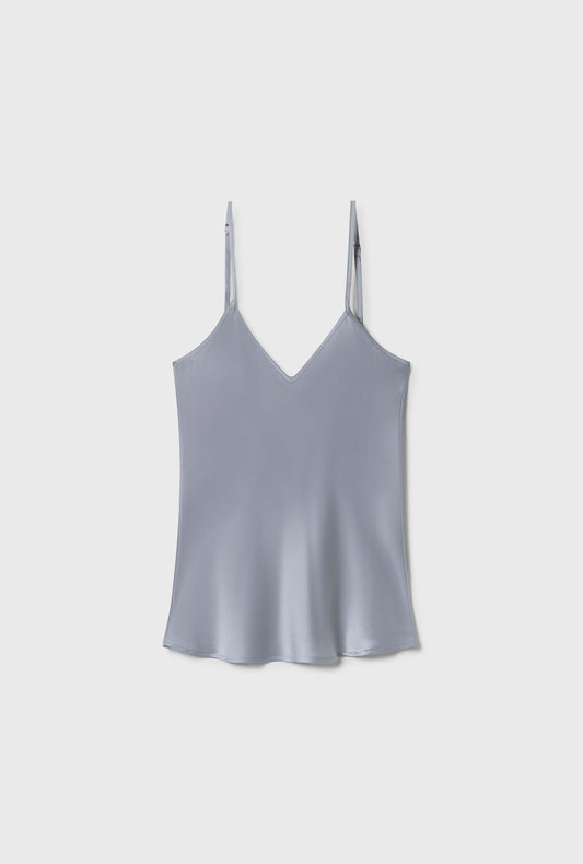 Silk Laundry Bias Cut Cami (Storm)
