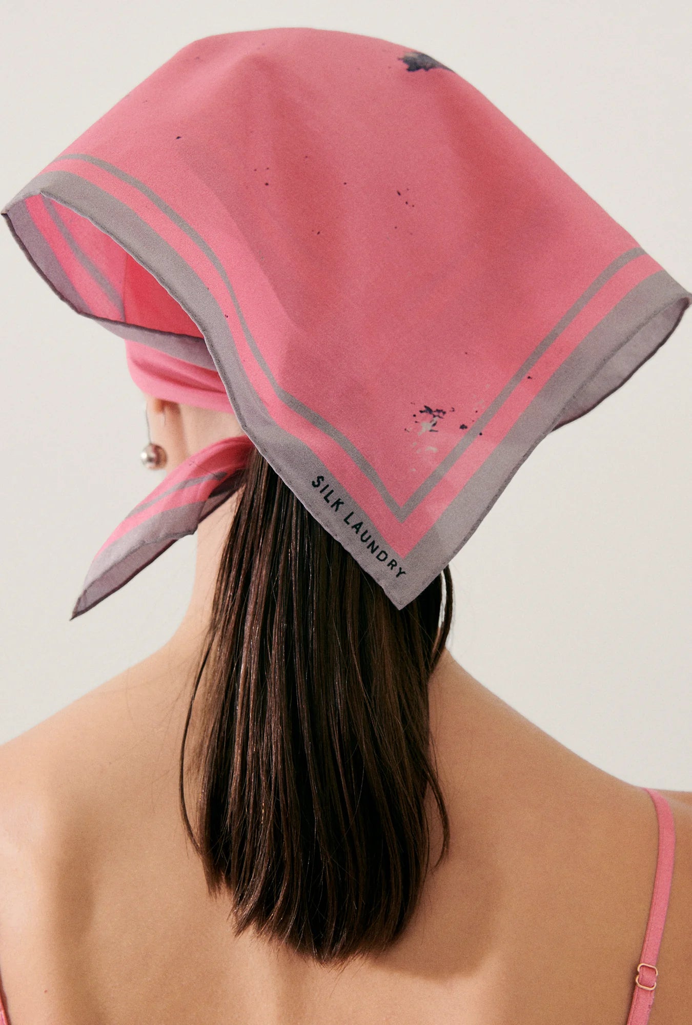 Laundry Cotton Silk Scarf (Hog Wash)
