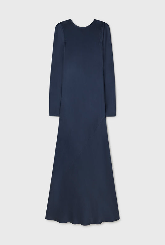 Silk Laundry Sienna Dress (Midnight)