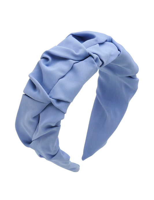 GROUP48 RUFFLE SATIN HEADBAND (Print)