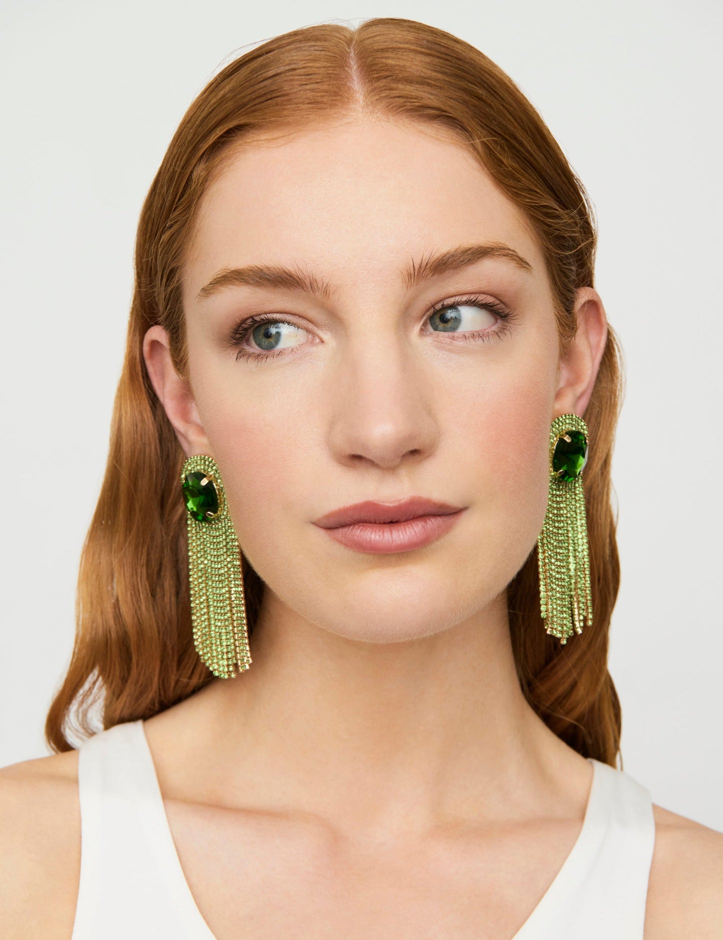 GROUP48 PHARAOH WATERFALL CLIP EARRING (Print)