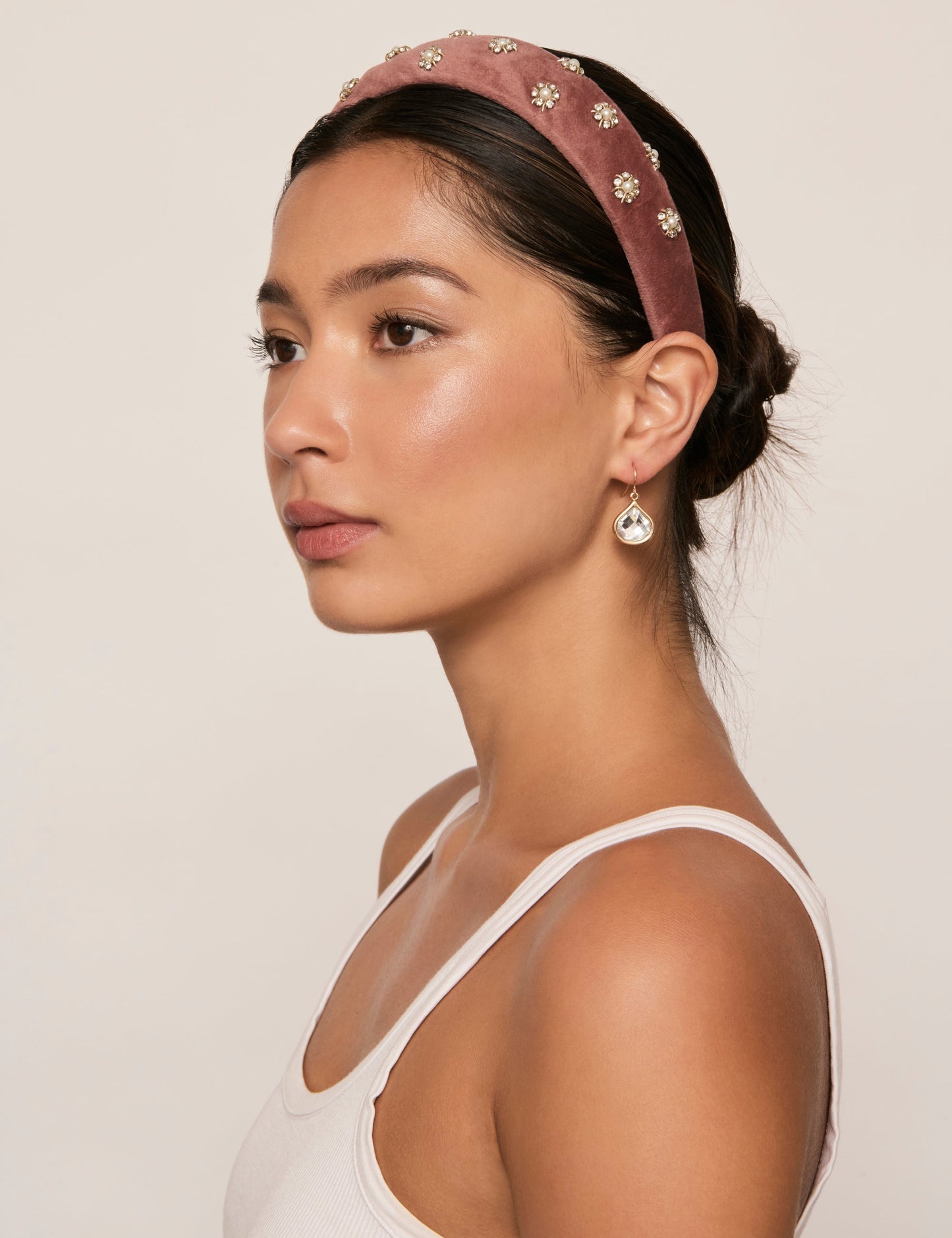 GROUP48 BAROQUE PADDED VELVET HEADBAND (Print)
