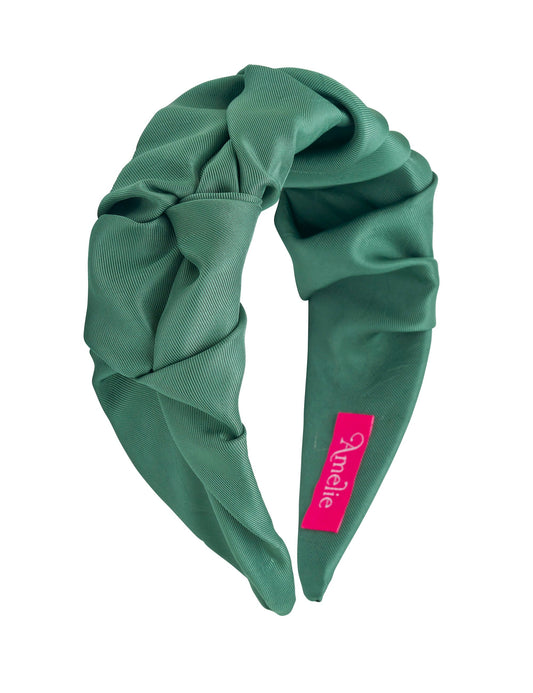 GROUP48 RUFFLE SATIN HEADBAND (Print)