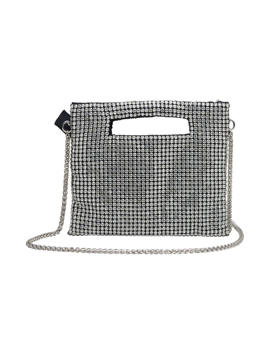 GROUP48 SHIMMER FLAT CLUTCH (Print)