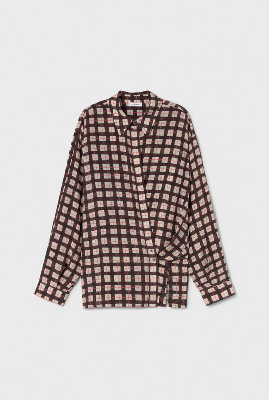 Silk Laundry CDC Crossover Shirt (Luna Gingham)