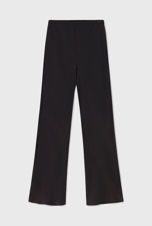 Silk Laundry Bias Cut Pants (Coral Jacquard)