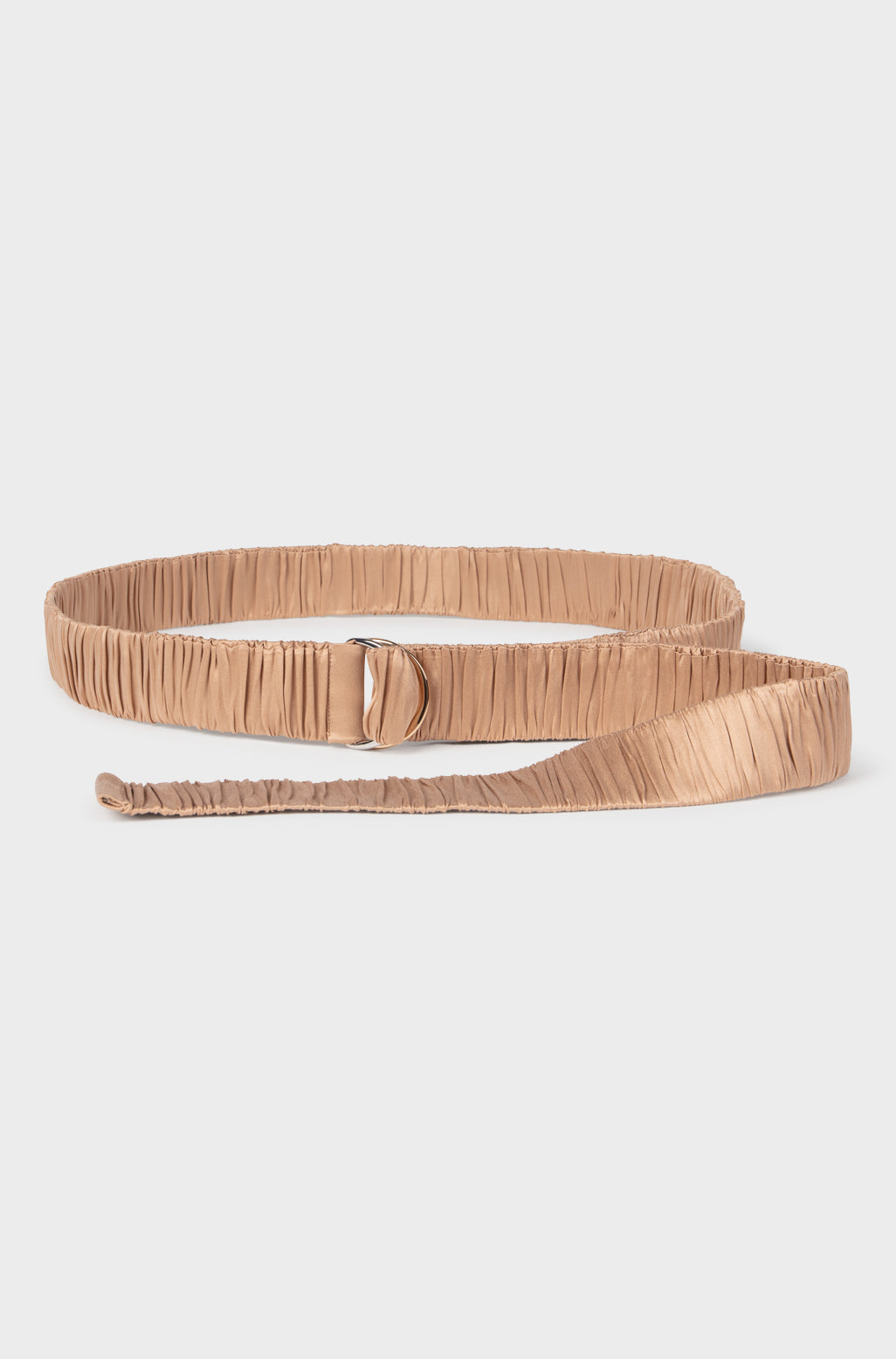 Image of Belts. Product name - Wide Long Belt Maple in Maple colour by brand - Silk Laundry