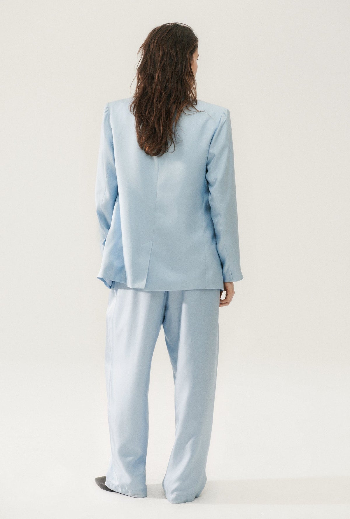Silk Laundry Twill Miami Blazer (Sky)